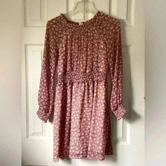 Anthropologie Gal Meets Glam Wimberly Smocked Mini Dress. Size 4 P - Picture 6 of 16